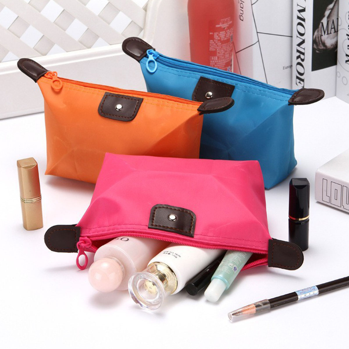 Cosmetic Bags - Borsa da viaggio pieghevole per cosmetici