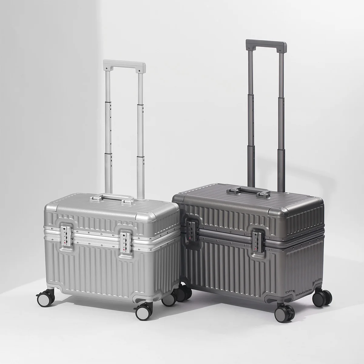 Aluminum Frame Carry On Luggage - Valigia con telaio in alluminio da