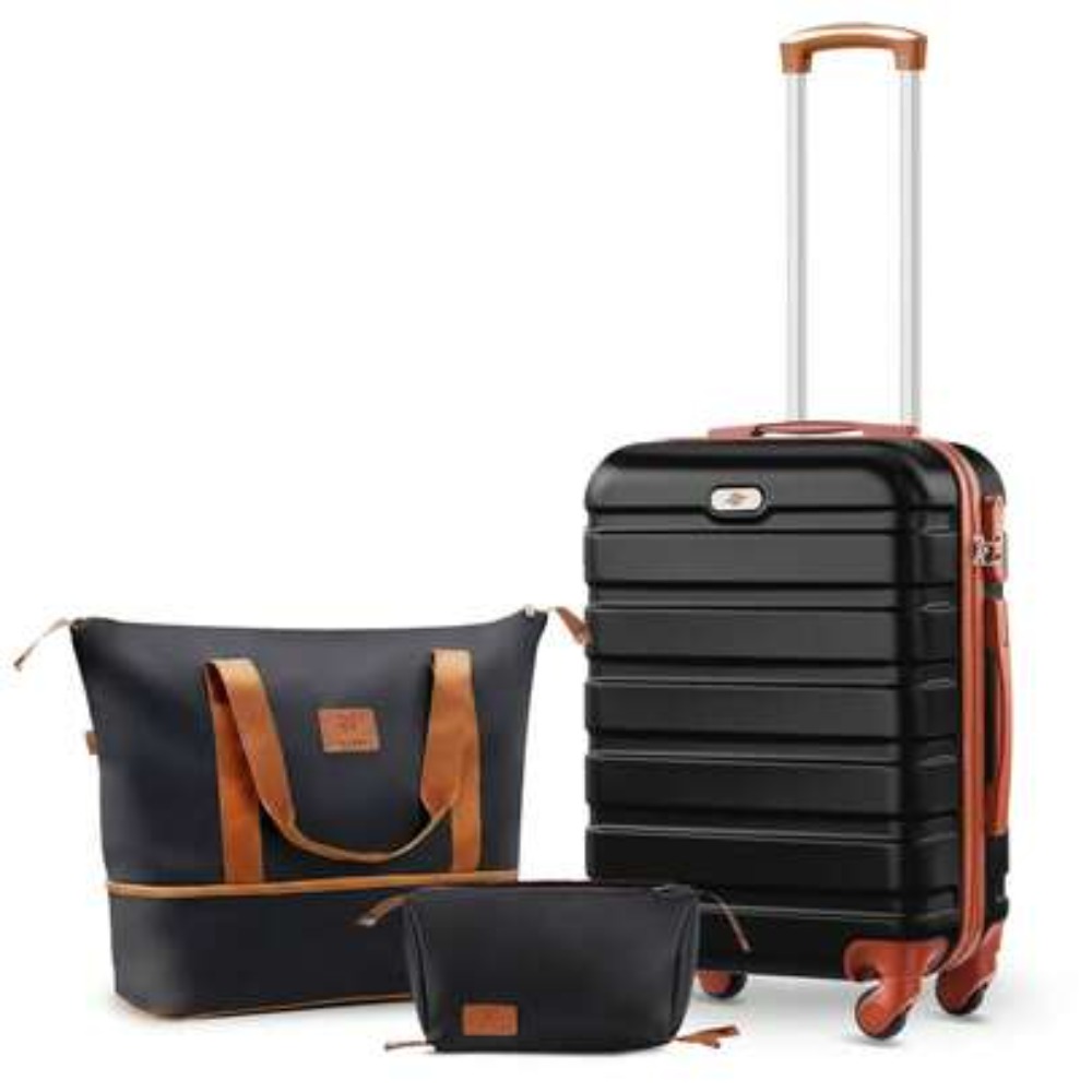 Set di 3 Valigie da Viaggio da - Expandable Hard Shell Luggage Set recensione e prezzo
