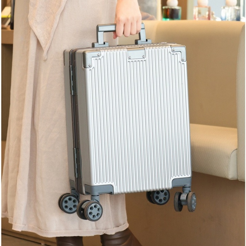 Valigia da trasporto da 16 pol - Aluminum Frame Carry On Luggage recensione e prezzo