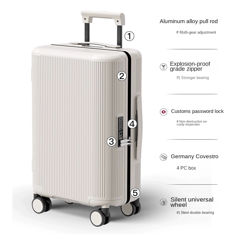 Valigia Trolley da 20 Pollici, - Cabin Size Lightweight Travel Trolley recensione e prezzo