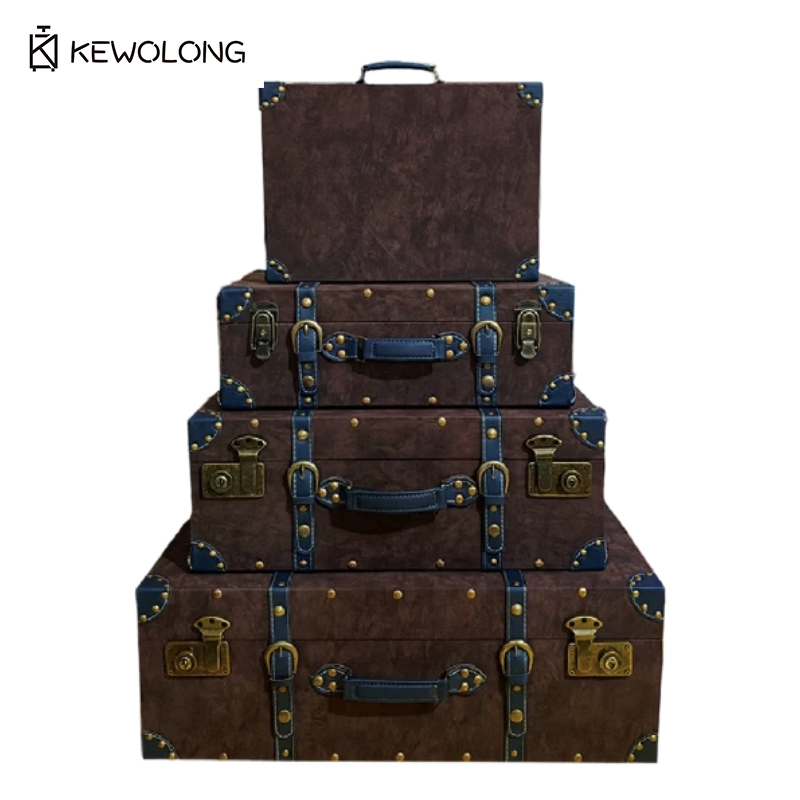Valigia Vintage in Pelle, Baul - Retro Vintage Trunk Suitcase recensione e prezzo
