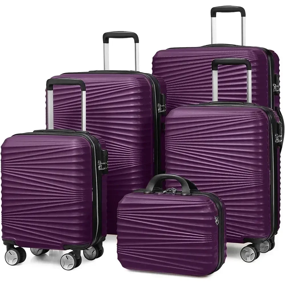 Set di 5 Valigie Rigide Espand - Expandable Hard Shell Luggage Set recensione e prezzo
