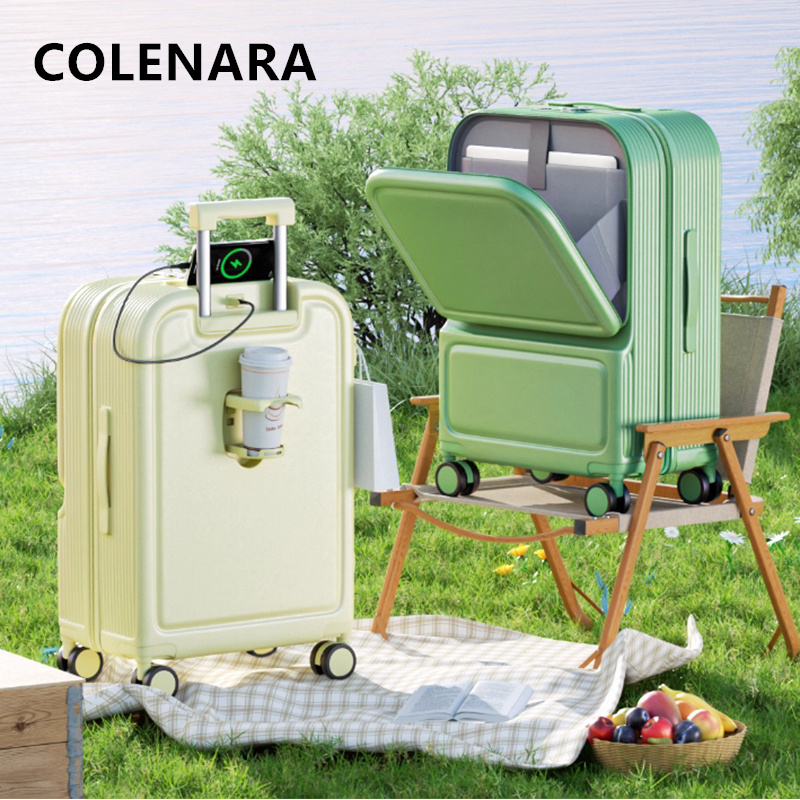 COLENARA ABS + PC Valigia Aper - Front Opening Laptop Luggage 24 Inch recensione e prezzo