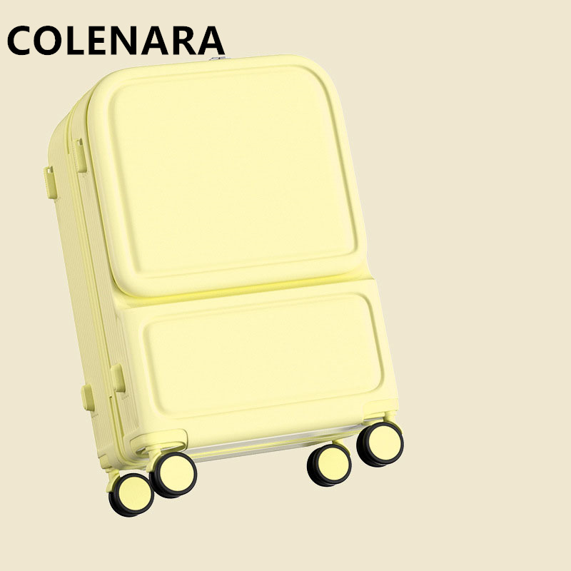 COLENARA ABS + PC Valigia Aper - Front Opening Laptop Luggage 24 Inch recensione e prezzo