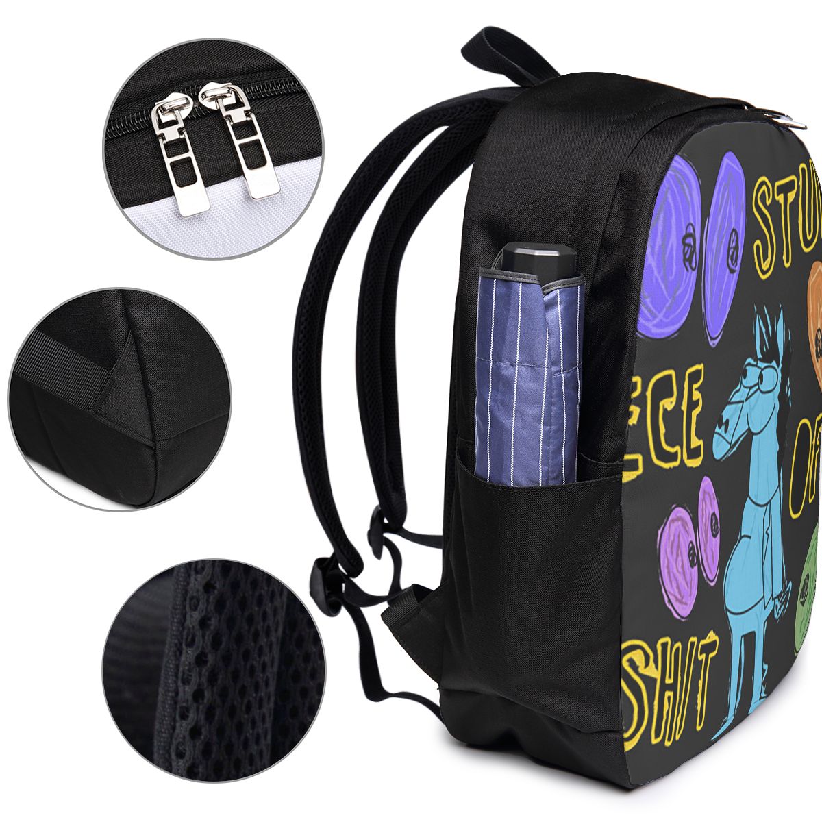 Zaino Cartoon Bojack Horseman  - Travel Bags recensione e prezzo