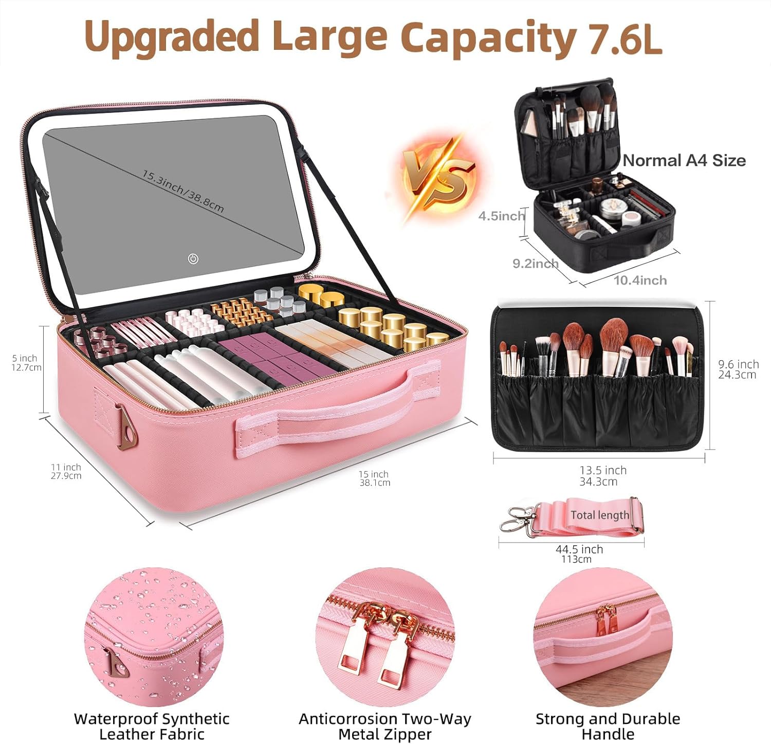 Borsa per il Trucco di Grande  - Cosmetic Bags recensione e prezzo